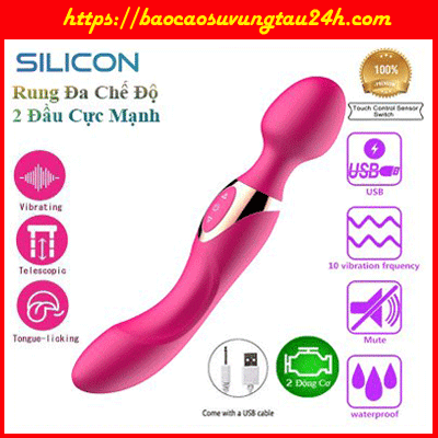 chay-rung-silicon-massage-2-dau